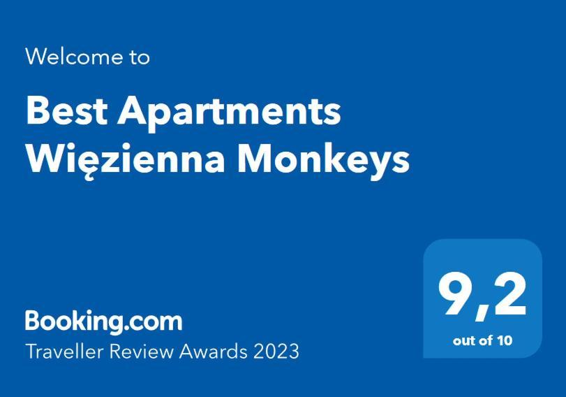 Best Apartments Wiezienna Monkeys Wrocław Extérieur photo
